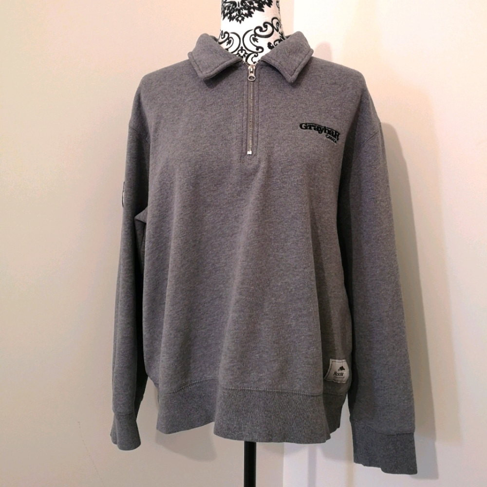 RootsXGraybar Canada collared pullover
